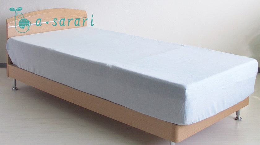 本麻リネンシーツ 麻100%の日本製本麻寝具 a・sarari