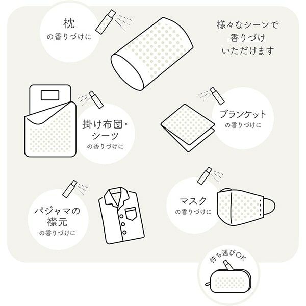 ピローミスト ぴろま枕用フレグランス 京都産ひのき 30mL